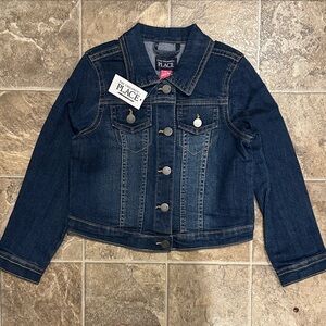 NWT children’s place denim jacket